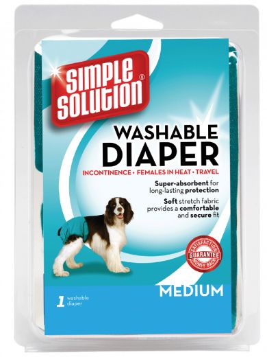 Simple Solution Washable Diaper Medium Dog 1pc