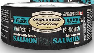 Oven Baked Tradition Grain-Free Salmon Pate for Cats 24x5.5oz