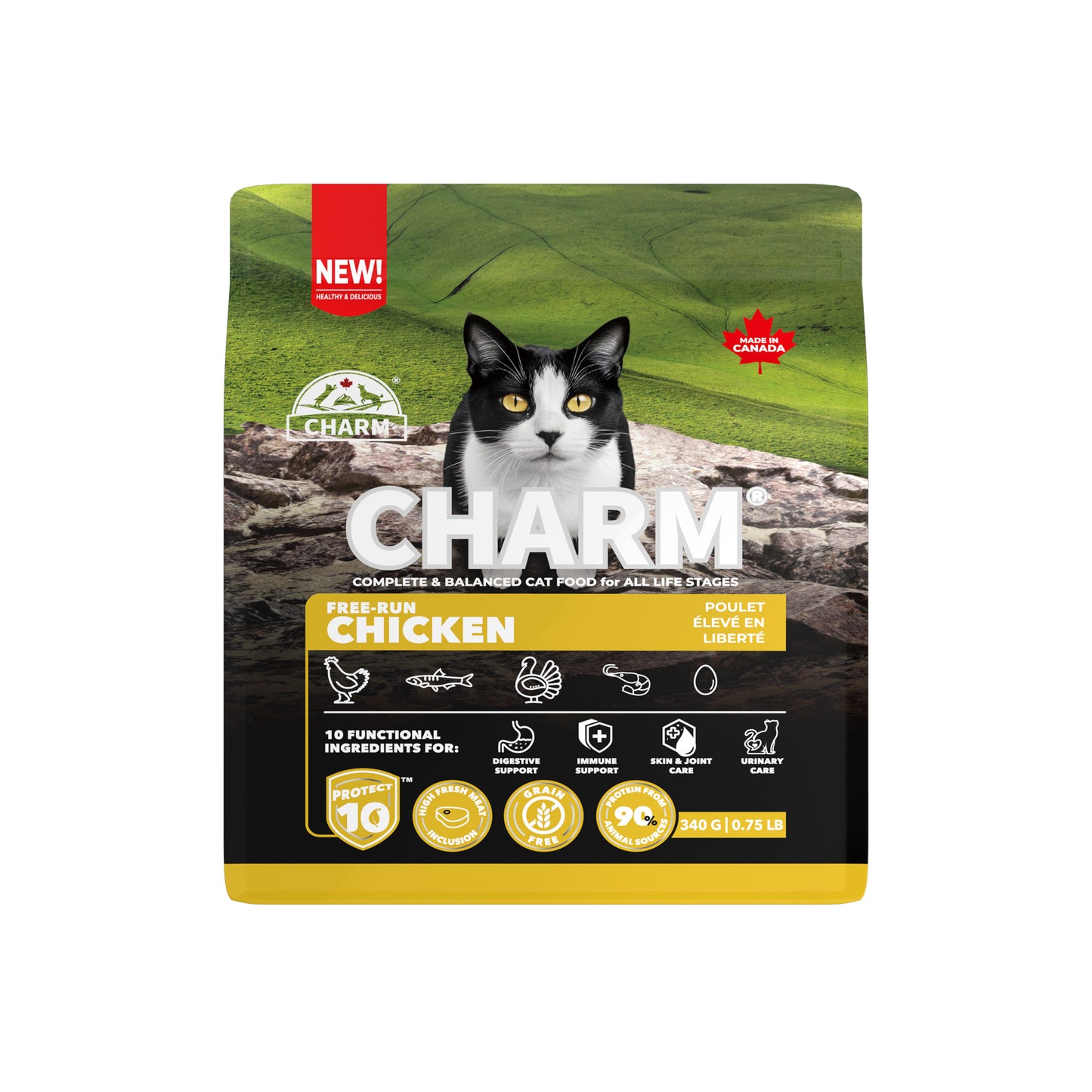 CHARM Free-Run Chicken CAT 1.5KG