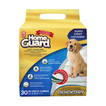 Dogit Home Guard Training Pads - Puppy - 30 pack - 5 x 30 cm (18 in x 12 in)