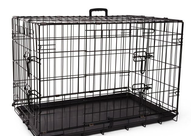 Bud-Z Deluxe Crate Double Doors Dog 30in