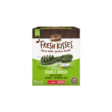 Merrick Fresh Kisses Coconut Oil Medium (22 CT) Box Dental Dog Treat