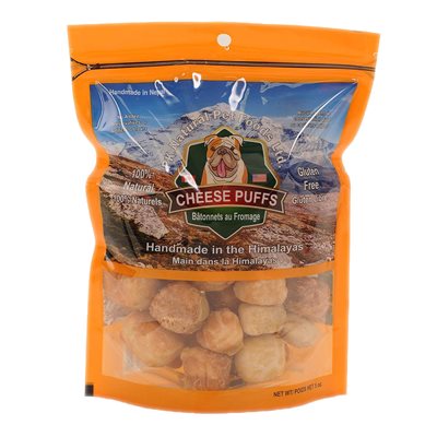 PK Natural Everlasting Dog Treat with Himalayan Yak Cheese Cheese Puffs 5oz