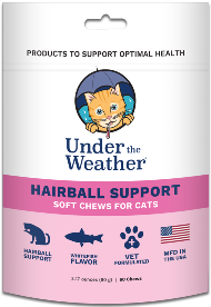 Under the Weather Soft Chew Cat Supplements Hairball Support