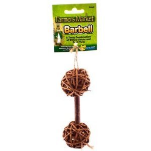 Willow Barbell, S, 1.75X1.75X5.25"