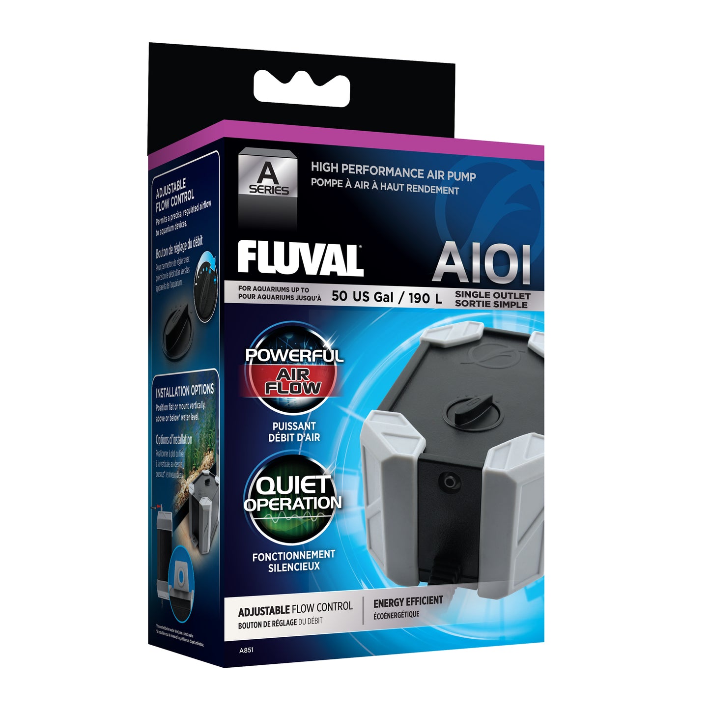 Fluval A101 Air Pump - 190 L (50 US Gal)