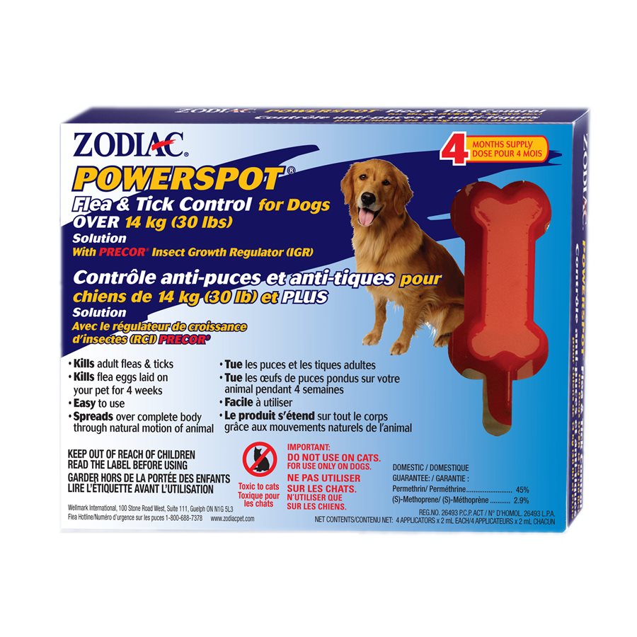 Zodiac Power Spot On Dogs (Lg Breed)