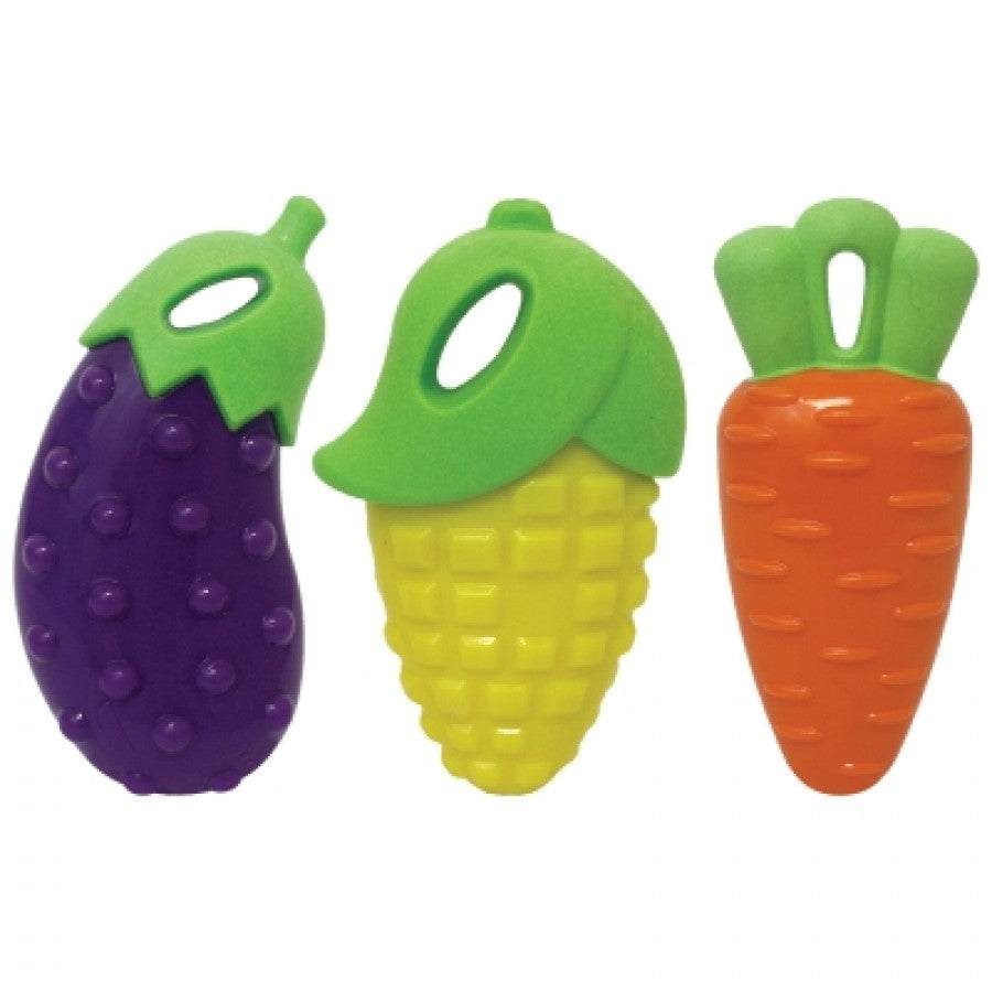 MULTIPET Harversters Rubber Assorted (3)