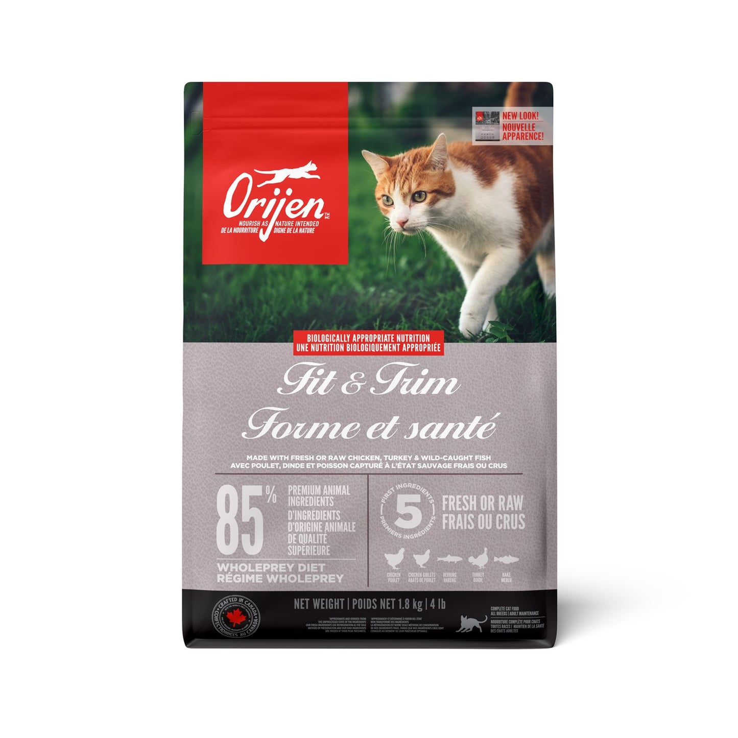 ORIJEN Fit & Trim - Cat 5.4 KG
