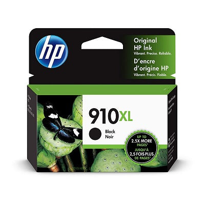 INKJET CARTRIDGE-HP #910XL BLACK HIGH YIELD