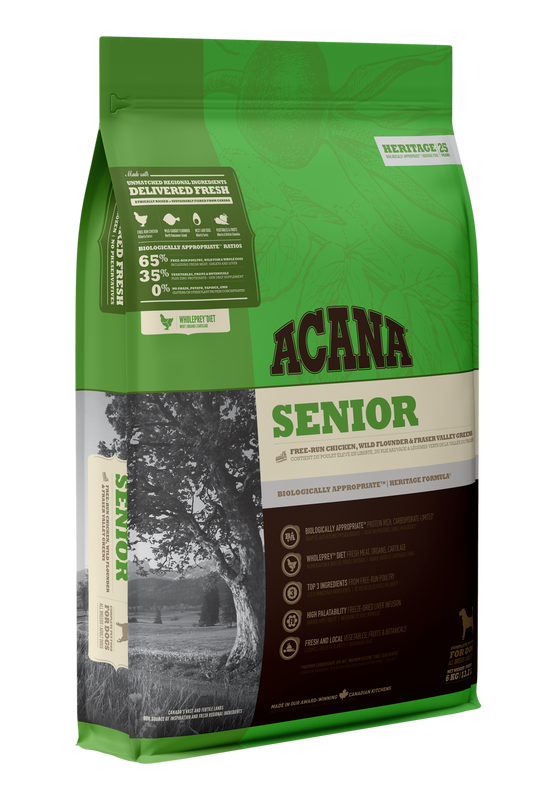 ACANA Senior 11.4Kg/25Lb