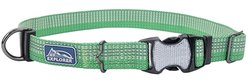 Coastal K9 Explorer Brights Reflective Adjustable Dog Collar 5/8" X 8-12" Meadow