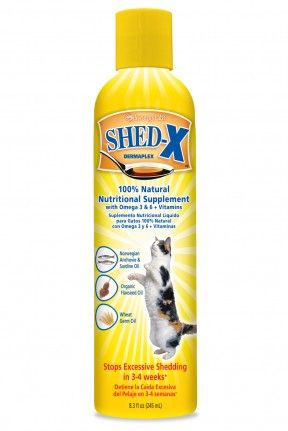 Shed X Shedding Prevention Supplement Cat 8OZ