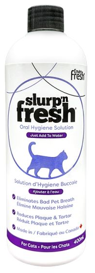 Slurp N Fresh Water Bowl Additives For Cats Cat 400ml