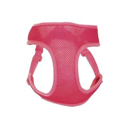 Comfort Soft Wrap Adjustable Harness 2XSmall Pink Bright Dog 3/8in x 14-16in