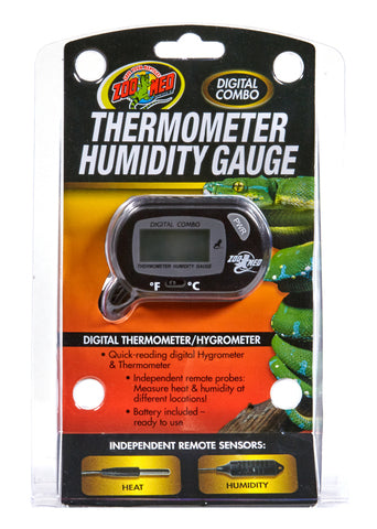 Zoo Med Digital Combo Thermometer/Humidity Gauge