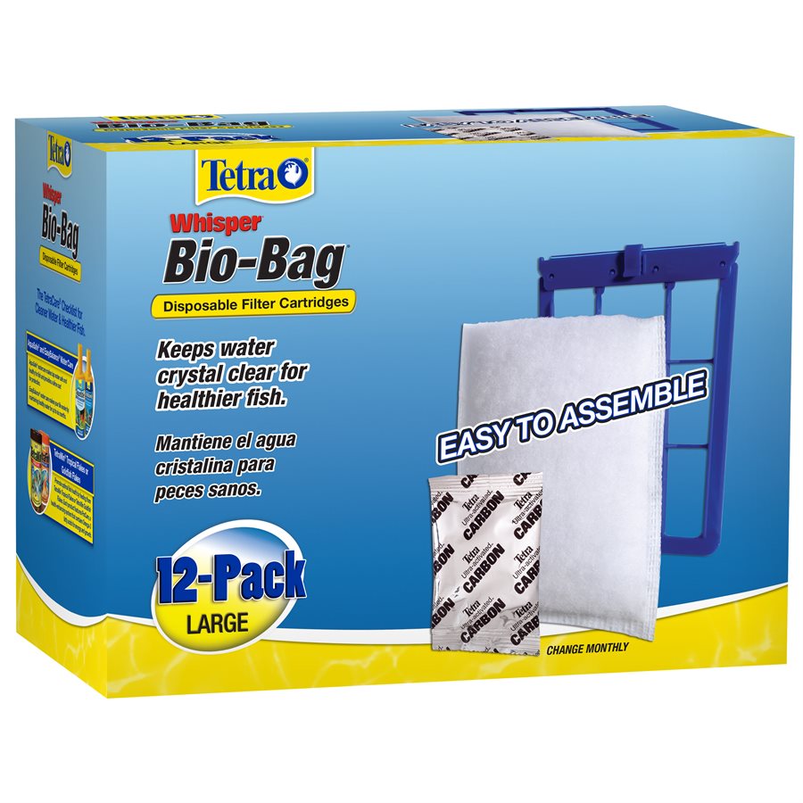 WHISPER Bio-Bag Lge 12 pack