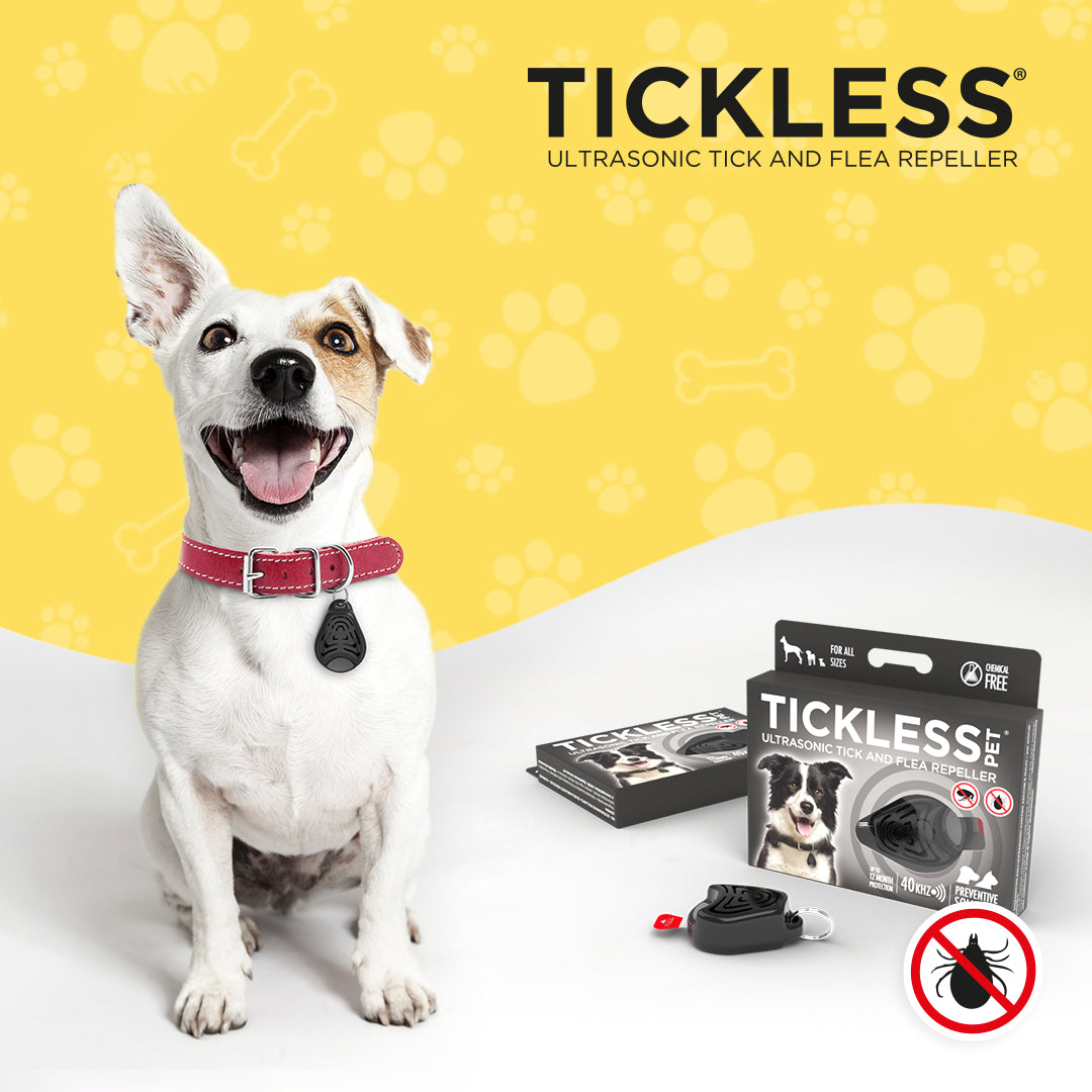 Tickless Classic Pet Tick & Flea Repeller, Black