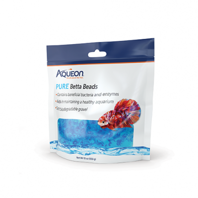 Aqueon Betta Beads Blue 12 OZ