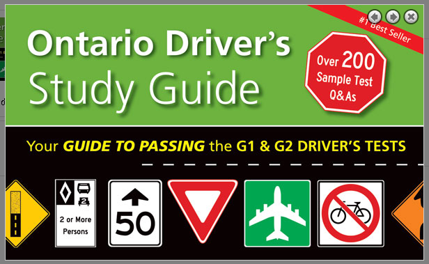 MTO ONTARIO DRIVER'S STUDY GUIDE - 1061