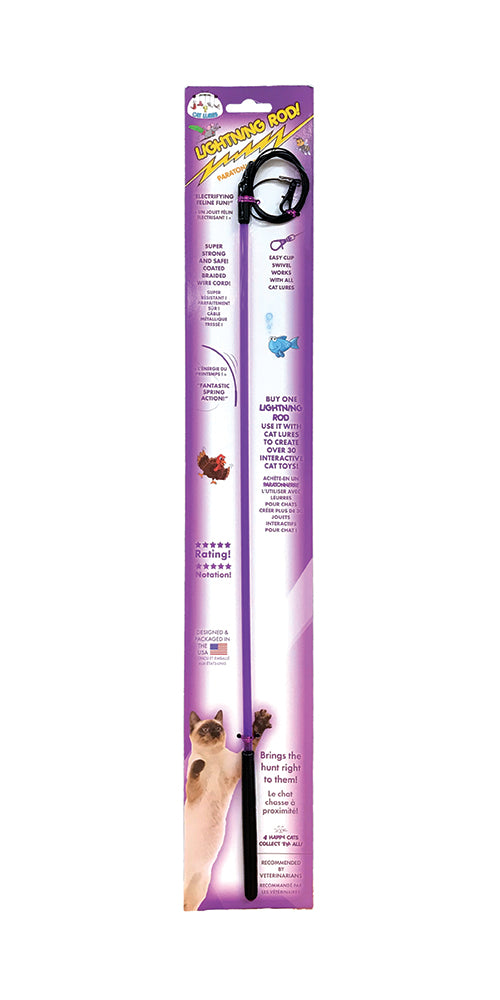 Cat Lures Lightning Rod w/swivel clip 19"