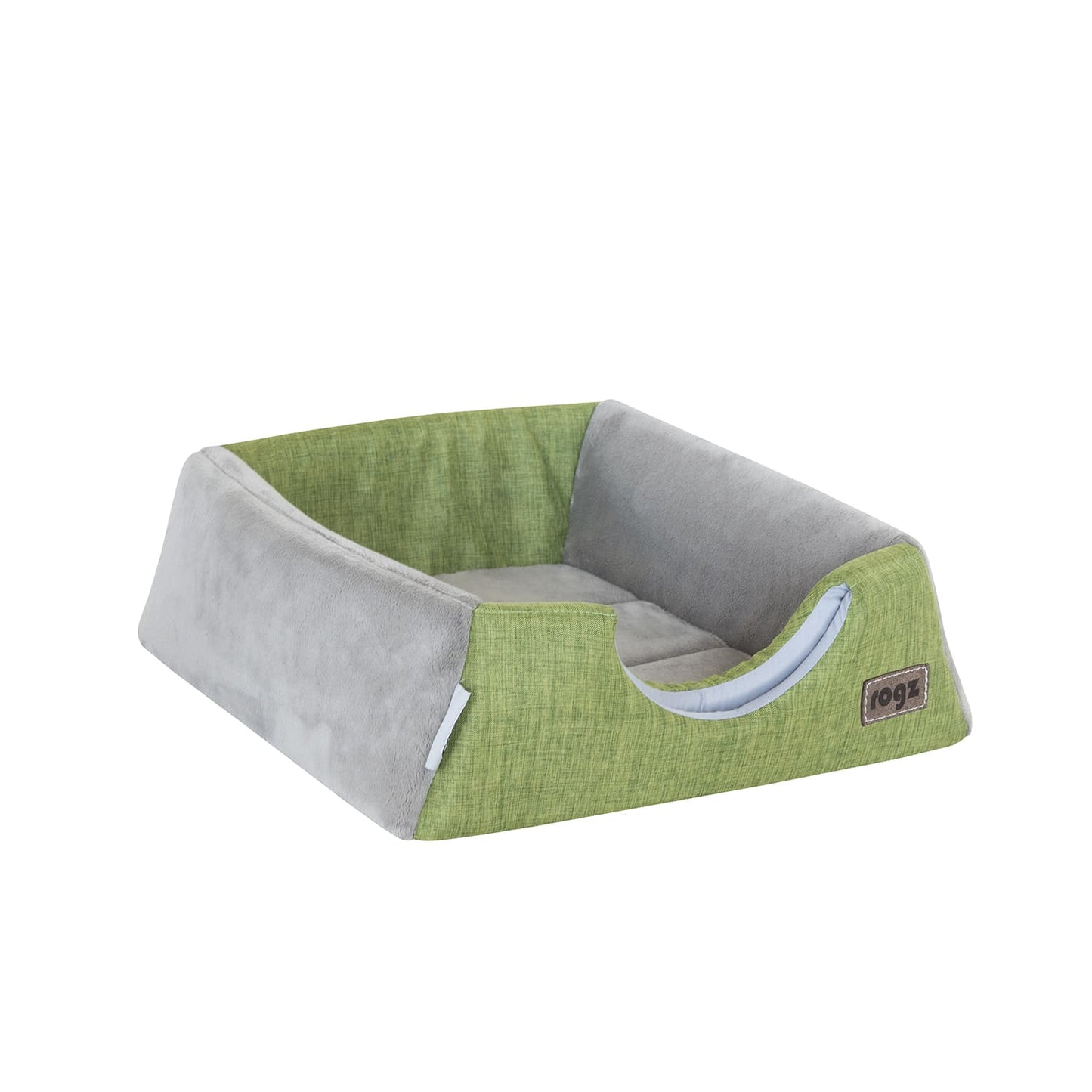 Rogz Cuddle Igloo Podz, Green, 16x16x12"