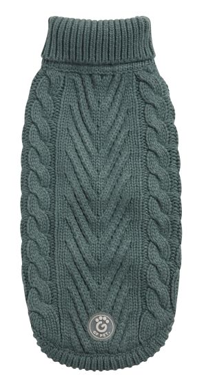 GF Pet Chalet Sweater Sage Xxsmall Dog 1pc