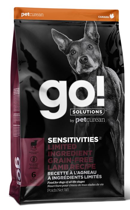 Go! Sensitivities LID Grain Free Lamb Dog 22LB