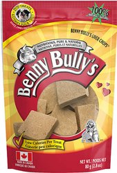 Benny Bully's Liver Chops Original Dog 80G