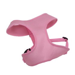 Comfort Soft Adjustable Harness Medium Pink Bright Dog 3/4in X 20in-29in