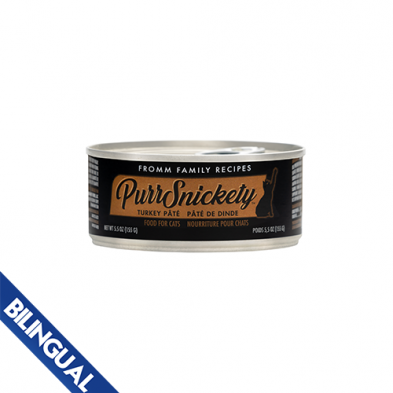 FROMM Purrsnickety Turkey Pate Wet Cat Food 5.5oz