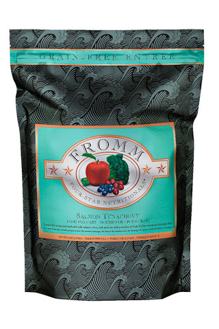 FROMM Four Star Grain Free Salmon Tunachovy Dry Cat Food 1.8Kg/4Lb