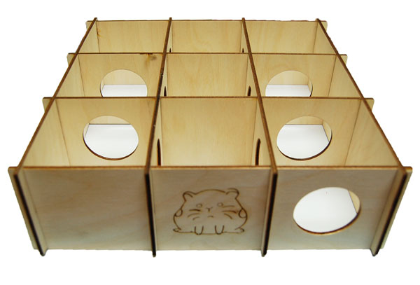 Zoo-Max Labyrinth 10" X 10" X3"H (8PCS)