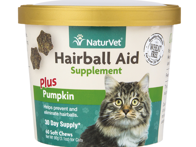 Naturvet Hairball Chews 60ct