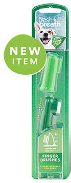 Tropiclean Fresh Breath Finger Brushes 2Pc