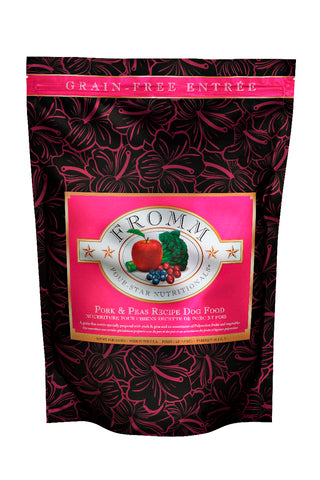 FROMM Four Star Grain Free Pork & Peas Dry Dog Food 1.8Kg/4Lb