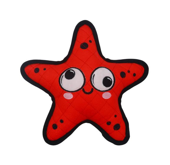 Bud'Z Plush Dog Toy 4 Layers Fabric - Dizzy Star 10in
