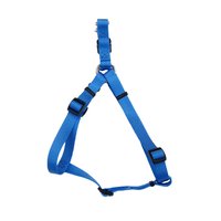 Comfort Wrap Adjustable Nylon Harness Large Blue Lagoon Dog 1in x26-38in