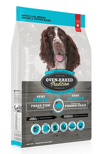 Oven-Baked Tradition Adult Semi Moist Fish Dog 5lb