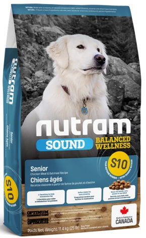 Nutram Dog Sound Balanced Wellness S10 Senior Dog 13.6Kg
