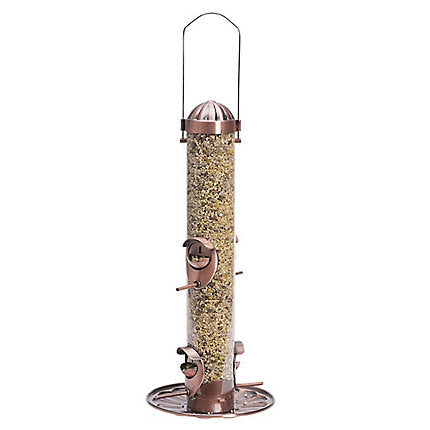 Perkys Pet Copper 2 in 1 Wild Bird Feeder Bird