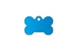 Pet Tag - Bone Small Blue