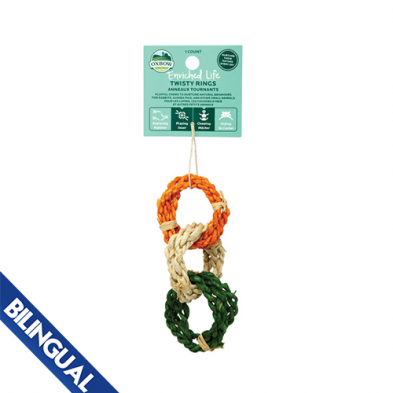 Oxbow Animal Health Enriched Life Twisty Rings