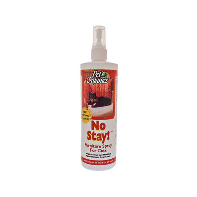 Naturvet Pet Organics No Stay! Furniture Spray For Cats 16oz