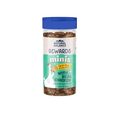 Natural Balance Rewards Minis With Real Chicken Dog Treat 5.3oz