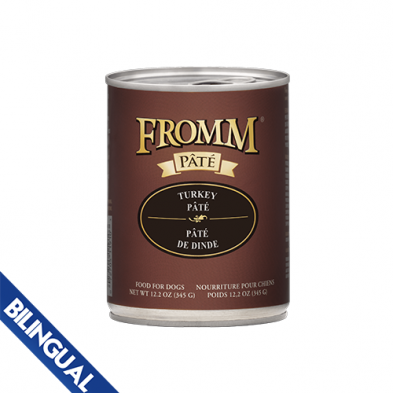 FROMM TURKEY PT WET DOG FOOD 12.2 OZ