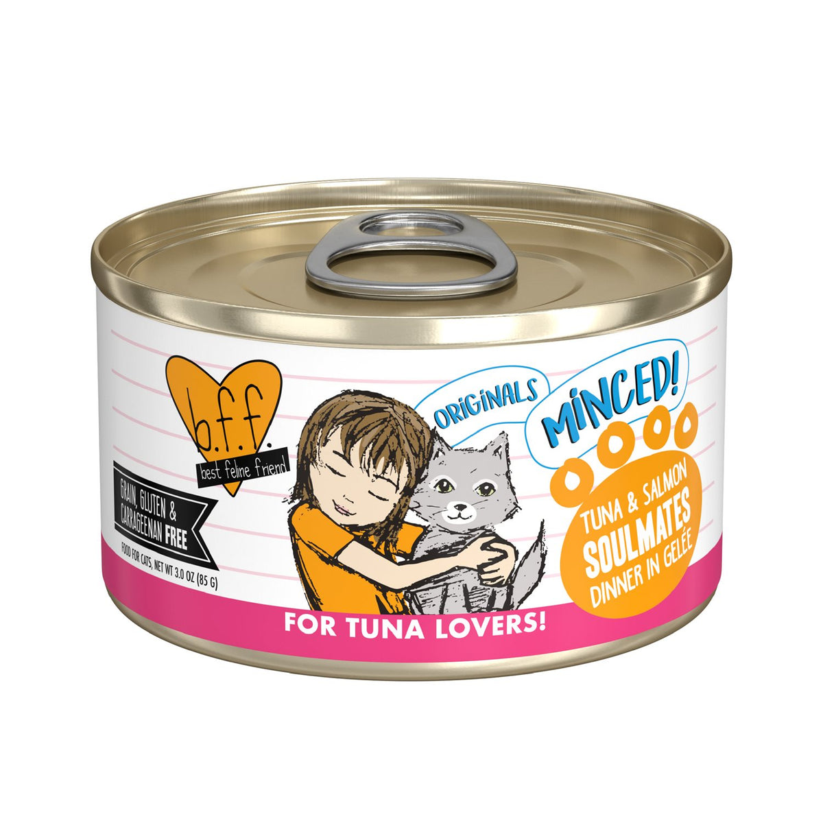 Weruva BFF Tuna & Salmon Soulmates Cat 10 OZ
