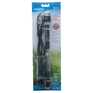 Marina Submersible Pre-Set Aquarium Heater, 200W, 27 Cm (10.6)