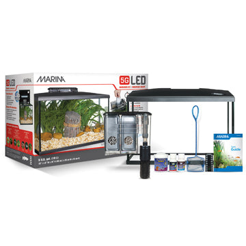 Marina 5G Led Glass Aquarium Kit 19L (5 Usg)