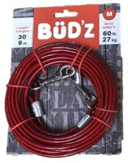 Bud-Z Tieout Up To 60lb Dog 30ft 1pc